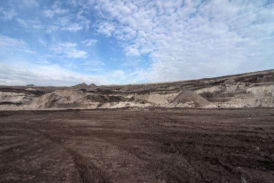 Wie eine Mondlandschaft