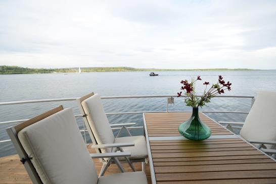überdachte Terrasse - Nordblick