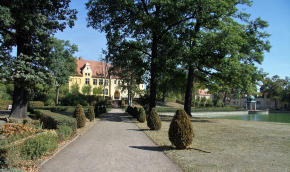 Blick auf das Schloss