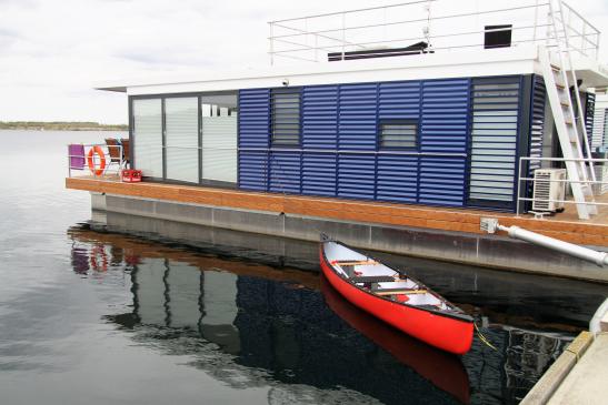Hausboot Treibholz - unser Kanu