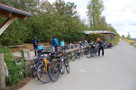 Fahrradweg am Goldenen Steiger